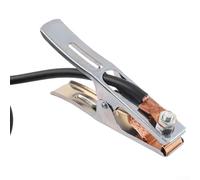 Abrazadera de alambre de tierra 300A para equipos de soldadura y plasma, material de cobre, soporta cable de 10 milímetros cuadrados (4 metros)