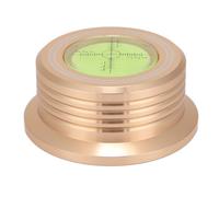 Abrazadera de aleación de aluminio para tocadiscos, nivel de burbuja con detección de velocidad a 50 Hz y 33 rpm/45 rpm, escala estroboscópica,