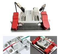Abrazadera de aluminio de mandíbula ajustable de 11 mm para un posicionamiento preciso de componentes en proyectos de montaje electrónico (tercera generación)