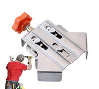 Abrazadera de ángulo derecho, manija única abrazadera de esquina de acero inoxidable de 90 grados - abrazaderas de esquina de madera tornillo tornillo herramienta de banco giratorio ajustable