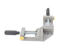 Abrazadera de ángulo recto de 90 grados con doble mango, abrazadera de esquina de aleación de aluminio para trabajos de carpintería, montaje de marcos de fotos y gabinetes, agarre
