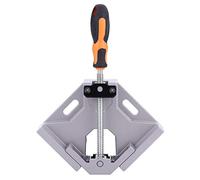 Abrazadera de ángulo recto - Soporte de ángulo recto de 90 grados - Abrazadera de soldadura angular - para conectar madera, metal y vidrio - aleación de aluminio