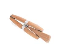 Abrazadera de anillo de madera, soporte de joyería para hacer joyas, herramienta de mano profesional para pulir y reparar anillos con bloqueo de cuña