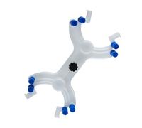 Abrazadera de barra de laboratorio, abrazadera de valoración ajustable, clip de mariposa, abrazadera de laboratorio