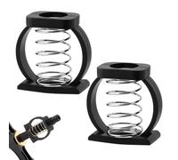 Abrazadera de bisagra de límite de bicicleta, abrazadera en C de varilla de bicicleta plegable - 2 piezas accesorios de resorte de sujeción C,Accesorios de bicicleta ligeros y ajustables para