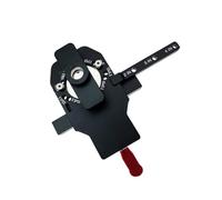 Abrazadera de bisagra oculta 2 en 1 de 35 mm, guía de perforación de agujeros, localizador de plantillas para una instalación rápida y precisa, montaje en gabinete