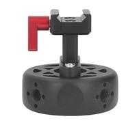 Abrazadera de Bloqueo NATO, Redonda, de liberación rápida, Rosca de 3/8 Pulgadas, aleación de Aluminio, Peso Ligero, Accesorio para Jaula de cámara para cámara DSLR, fotografía