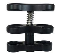 Abrazadera de bola de montaje subacuático, abrazadera de almeja de buceo, brazo de luces para luz de video