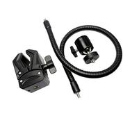 Abrazadera de brazo flexible giratoria de 360 grados con montaje de tornillo de 1/4 pulgadas para monitor de bebé, cámara, soporte de teléfono, soporte de luz, soporte de abrazadera de manguera