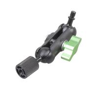 Abrazadera de cabeza de bola de hierro 1/4 pulgadas macho a hembra para teléfono soporte de vídeo cámara monitor luz LED micrófonos coche correa de mano desmontable adaptador