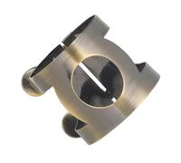 Abrazadera De Cabeza De Saxofón De Ajuste De Doble Tornillo Profesional Para Accesorios De Instrumentos De Viento De Madera Práctico Accesorio de Saxofón (Color : B, Size : High)