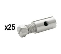 Abrazadera de cable de freno diámetro 8 mm - longitud 15 mm latón (vendido por