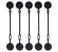 Abrazadera de cable magnético: bridas magnéticas de silicona reutilizables | Organizador de cables electrónicos, correas de mazo de cables de silicona versátiles para administración