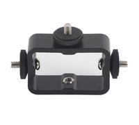 Abrazadera de cámara con rótula y mordaza en C, soporte de trípode de aleación de aluminio para monitor LED DSLR, almohadilla de goma