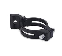 Abrazadera de cambio de bicicleta Etiqueta de cuadro de bicicleta de carretera Anillo de abrazadera de cambio delantero Adaptador de soldadura para bicicleta(34.9mm)