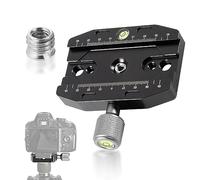 Abrazadera de cambio rápido de 90 mm para Arca-Swiss, QR-90N Quick Release Plate Clamp, abrazadera de metal, placa de liberación rápida, trípode placa de liberación rápida universal