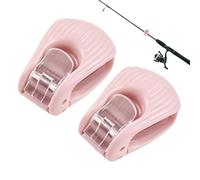 Abrazadera de caña de pescar, 2 piezas portátil y ajustable en dos niveles | Soporte para caña de pescar con fijación, adecuado para pescadores, kayak, , canoa, lago, río, estanque, puente, pesca