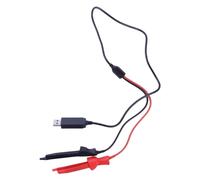 Abrazadera de carga USB de radio bidireccional para UV-5R UV-82 BF-888S TYT-Retevis Walkie-Talkie 2 vías transceptor cargador abrazaderas de cable