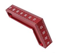 Abrazadera de carpintería cuadrados de posicionamiento de 90 grados para uso preciso de herramientas de carpintero con construcción de aleación de aluminio para una alineación fiable de ángulo recto