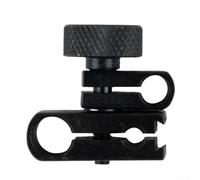 Abrazadera de cola de milano para indicador de prueba de esfera, soporte de acero con bujes de 4 mm, 6 mm, 8 mm, kit de montaje de calibre para inspección industrial de configuración de máquina