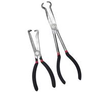 Abrazadera de conector de cable, herramienta de extracción de conector - Juego de 2 abrazaderas para conectores eléctricos,Alicates de asistencia de recogida, separadores de conectores