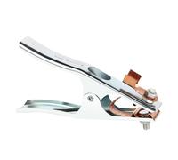 Abrazadera de conexión a tierra de soldadura | Abrazadera de puesta a tierra de cobre en forma de A | Abrazadera de cable engrosada, abrazadera de soldadura resistente para soldadores