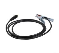 Abrazadera de conexión a tierra de soldadura de alta resistencia 300A, mango ergonómico antideslizante, material aislante para seguridad en aplicaciones resistentes (300 cm)