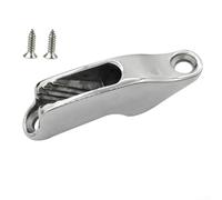 Abrazadera de cuerda de acero inoxidable 316 resistente para tensar cuerda marina en yates y kayaks, diseñada para durabilidad y estabilidad en condiciones de mar duras
