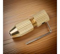 Abrazadera de eje de motor de latón de grado profesional con una apertura de 2 0 mm, perfecta para necesidades de perforación de precisión (2,5-3,2 mm)