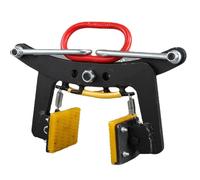 Abrazadera de Elevación de Alta Resistencia, Abrazadera Vertical Ajustable de 8 Pulgadas para Placas y Estructuras de Acero, Ideal para Transportar y Colgar Elementos de Piedra.