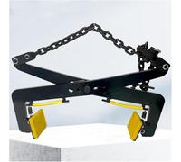 Abrazadera de Elevación de Alta Resistencia, Abrazaderas de Elevación Ajustables de Acero Al Manganeso, Herramienta de Elevación de Tijera para Una Elevación Segura y Estable, Abrazadera Ver