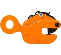 Abrazadera de elevación de losa de granito, abrazadera de placa vertical, carga de trabajo de 5 toneladas/1000 libras, apertura de mandíbula de 2 pulgadas, abrazadera de elevación de chapa metálica