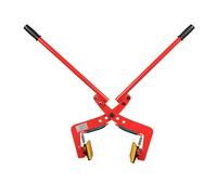 Abrazadera de elevación de losa de piedra para construcción de carreteras, tipo poste de bordillo resistente, accesorio de manejo de granito de apertura amplia (mediano)