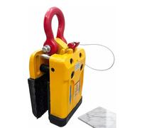 Abrazadera de elevación de piedra resistente, capacidad de carga de 1000 kg con mandíbulas de goma suave, ideal para transporte vertical de granito y mármol, 70 mm de ancho para un levantamiento