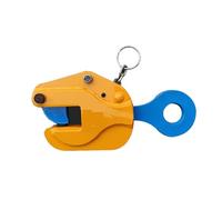 Abrazadera de elevación de placa vertical Abrazaderas de placa industriales de alta resistencia, for levantar y transportar placas de acero(5T)