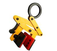 Abrazadera de elevación de placas vertical de alta resistencia - Elevación ajustable de acero de aleación - Capacidad de 320 kg a 600 kg - Empuñadura de uretano antideslizante(3-13.5cm)