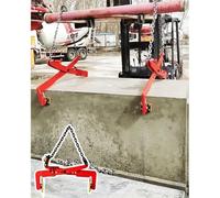 Abrazadera de elevación vertical para losas de granito y mármol, agarrador de piedra resistente con capacidad de 1300 kg, ideal para mover rocas, pizarras y ladrillos