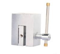 Abrazadera de empuje para medidor de fuerza modelo SJ03, abrazadera de acero inoxidable de límite de carga de 500 N para mayor fricción y posicionamiento estable durante las pruebas de materiales