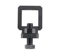 Abrazadera de enganche de acero para remolques RV que se adapta a tubos receptores estándar de 2 pulgadas y 2.5 pulgadas y limita la transferencia de vibración (2.5 pulgadas con arandela)