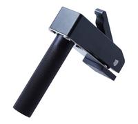 Abrazadera de escritorio con clip de fijación rápida de aleación de aluminio de 19 a 20 mm, antideslizante, fuerza de sujeción estable para bancos de carpintería, placas finas y gruesas