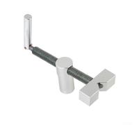 Abrazadera de escritorio para 34 mm con agujero de ajuste rápido, abrazadera de banco de trabajo para carpintería, mecanismo de aluminio, aleación de acero inoxidable para construcción (A)