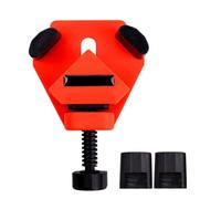 Abrazadera de esquina ajustable con estructura de metal, ángulos rectos que garantiza una alineación de 90 grados para carpinteros, grosor ajustable