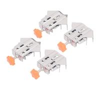 Abrazadera de Esquina de 4 Piezas, Abrazaderas de Esquina de ángulo Recto de 90° para Carpintería, con Mandíbula Oscilante Ajustable, Acero Inoxidable