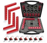 Abrazadera de esquina for carpintería, abrazadera 90 grados, cuadrados posicionamiento aleación aluminio en ángulo recto for herramientas,Serie Industrial