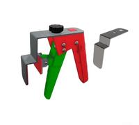 Abrazadera de fijación de cajón ajustable para instalación de gabinetes, herramienta de acero inoxidable con clips de montaje para paneles frontales de cajones y armarios (1 juego)