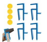 Abrazadera De Fijación De Cierre Para Armario - Abrazaderas De Madera ABS, 7,5 Cm, Herramienta De Bloqueo De Tablero | Montaje De Armarios, Alineación De Puertas, Carpintería, Taller Profesional, Eban