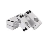 Abrazadera de fijación de Pilar Conector Pilar Bloque de fijación transversal Junta reductora diámetro Eje óptico Abrazadera Tornillo Codificador eje(8-15mm)