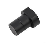 Abrazadera de freno de aleación de aluminio resistente para agujeros de perro de banco de 19/20 mm con almohadilla cuadrada que proporciona una sujeción estable para enrutamiento y lijado (19 mm)