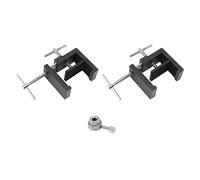 Abrazadera de gabinete de 2 uds, abrazadera de marco frontal de acero de aleación de aluminio, garra de gabinete para una instalación fácil y rápida