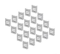 Abrazadera de guía de agua de aleación de aluminio para paneles solares que proporciona un drenaje eficaz del barro y reducción de arañazos con seguridad (35 mm)